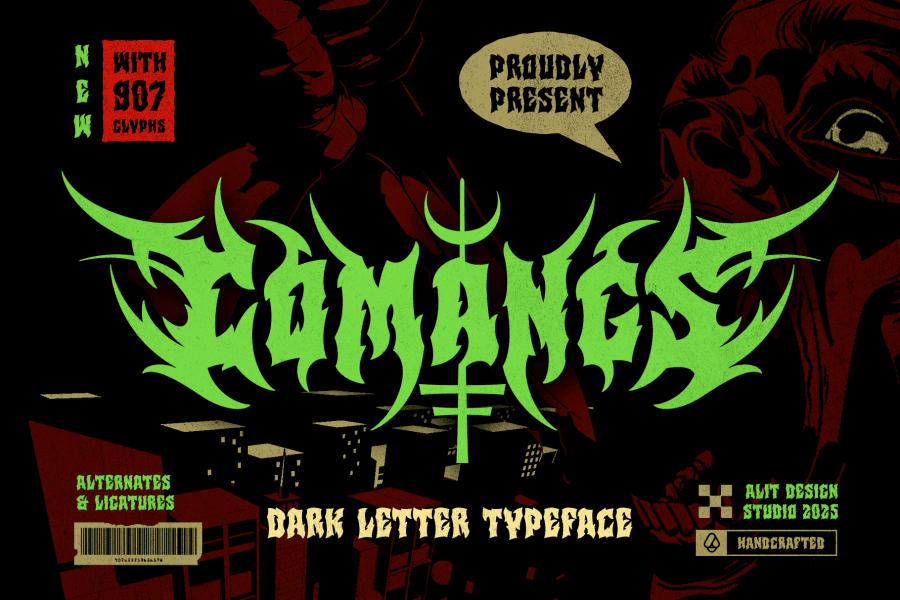 1 Free Angry, Rage Font · 1001 Fonts