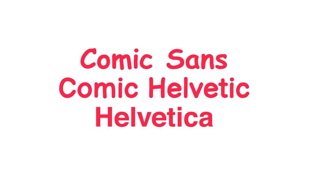Comic Helvetic illustration 2