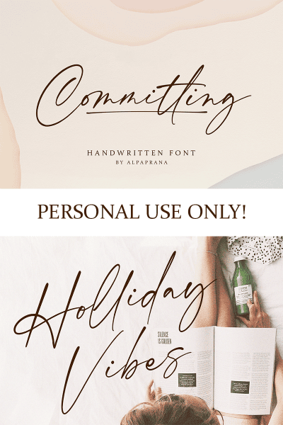 Commited Bold Lettering Committing Font · 1001 Fonts