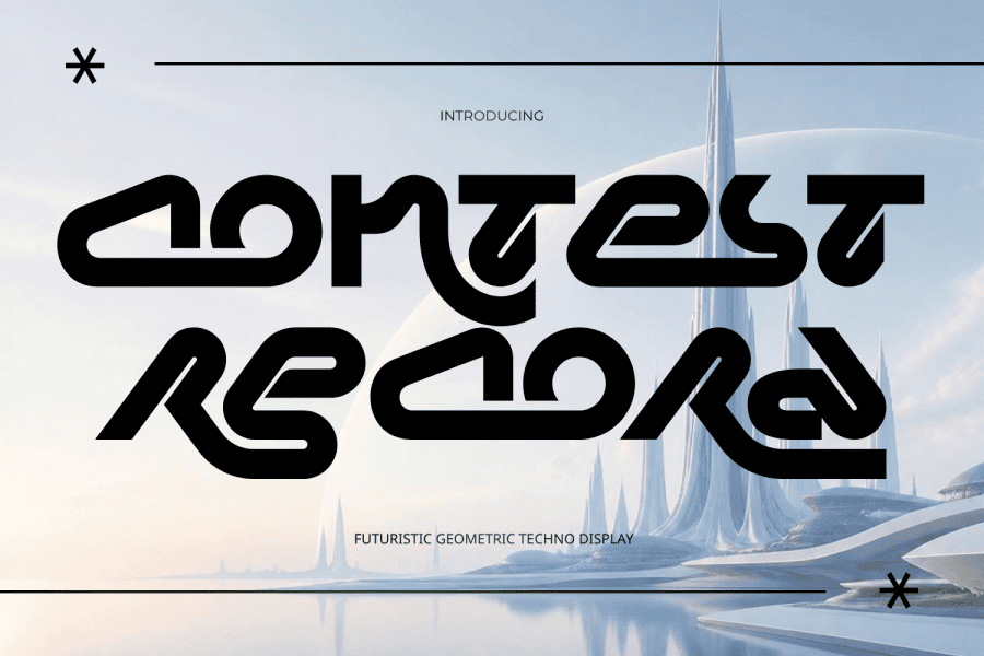 1 Free Cybernetic Display, Cyberpunk, Esport Font · 1001 Fonts