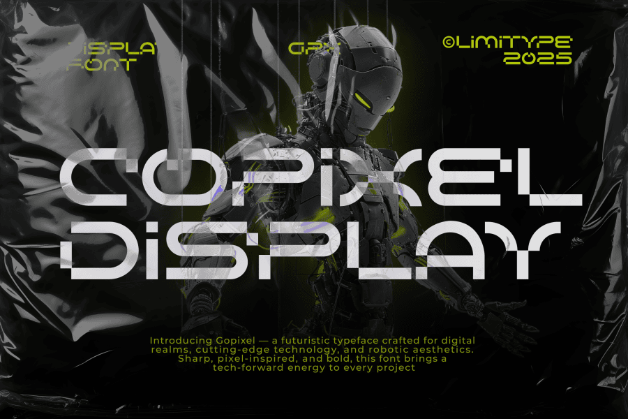 2 Free Alien, Computer, Logotype Fonts · 1001 Fonts