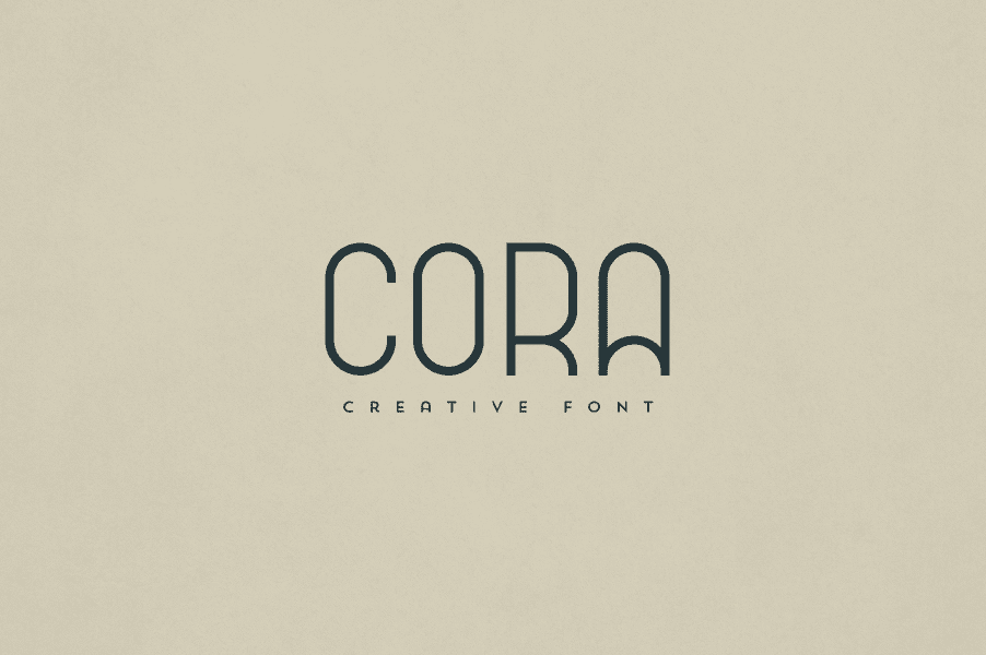 Cora Font · 1001 Fonts