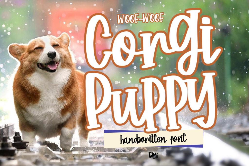 Corgy Puppy illustration 4