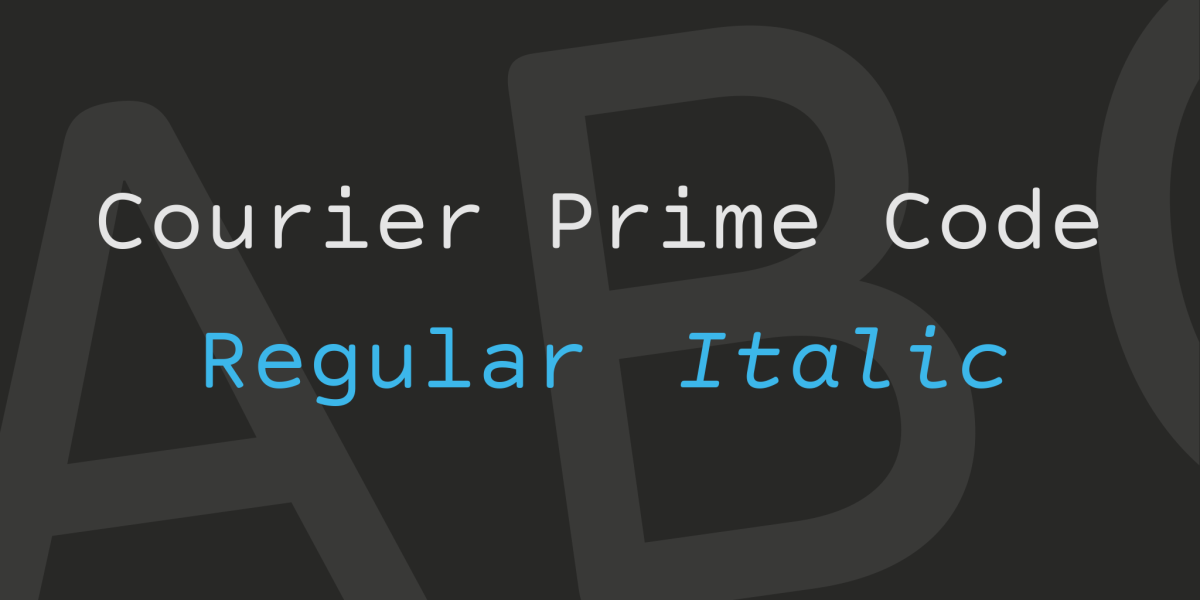 19 Free Programming Fonts · 1001 Fonts