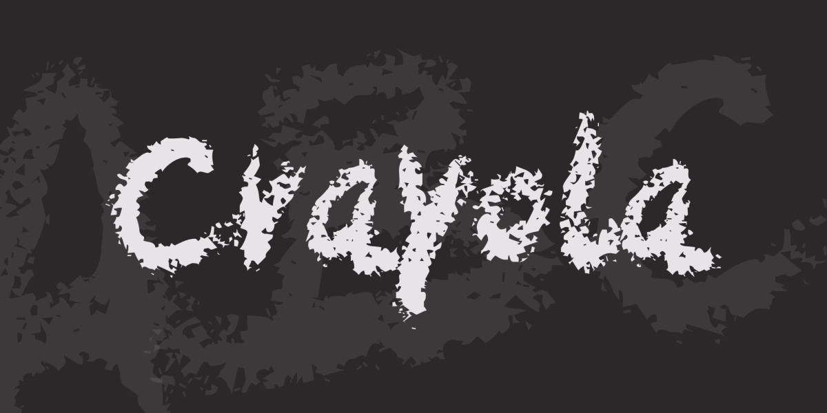 Crayola by Levi Szekeres — Free Font Download | NoBadFonts