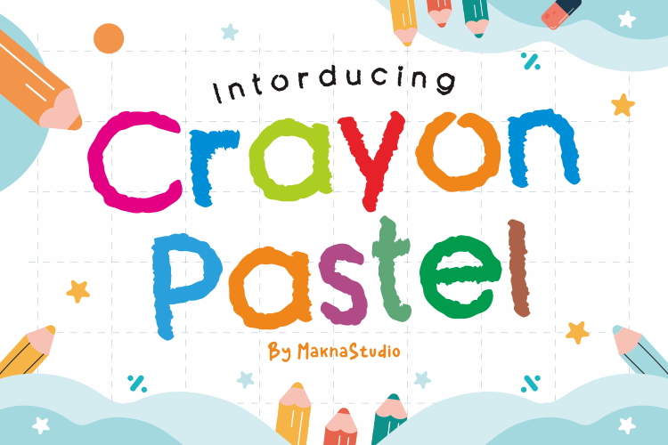Crayon Pastel illustration 1