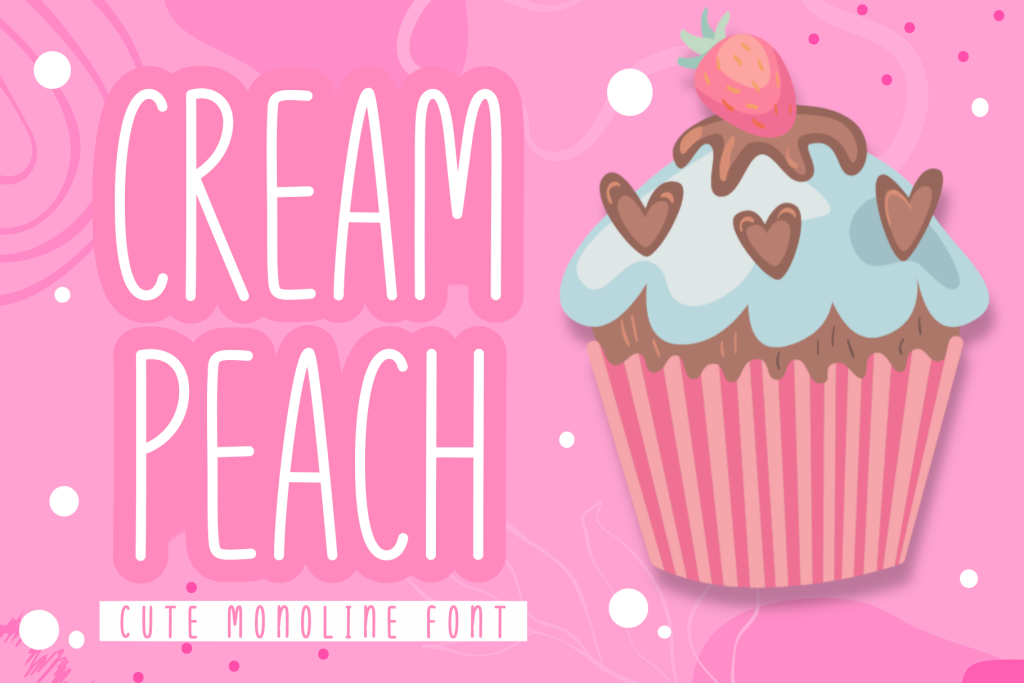 Cream Peach illustration 3