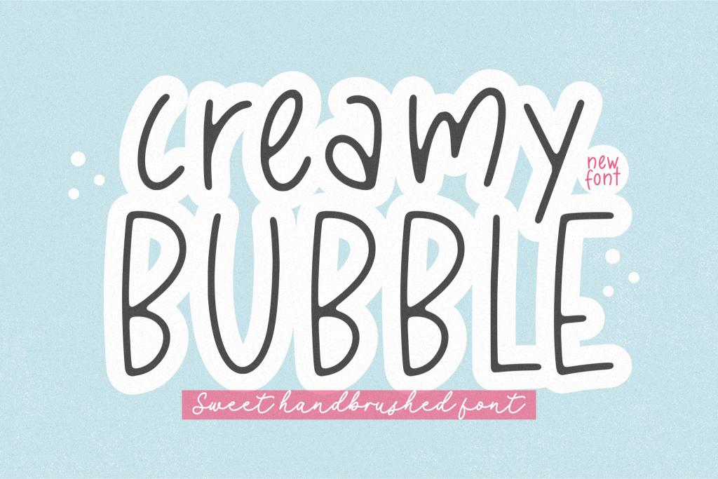 Creamy Bubble illustration 5
