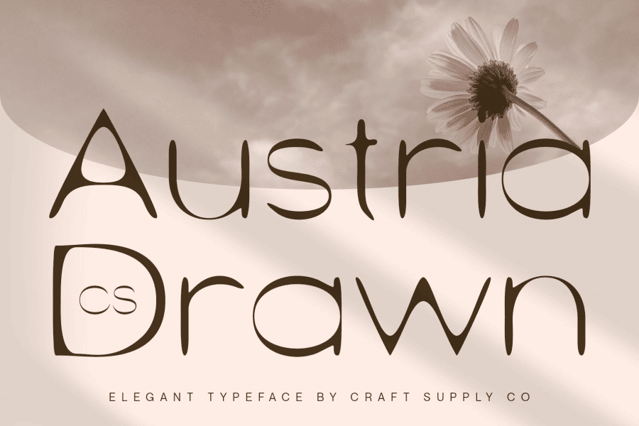 CS Austria Drawn Demo Font · 1001 Fonts