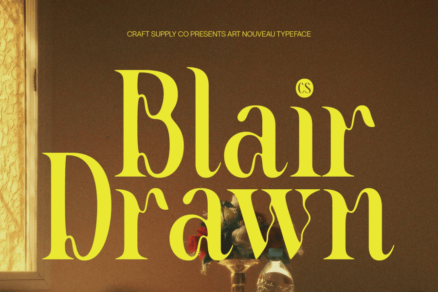 CS Blair Drawn Demo Font · 1001 Fonts