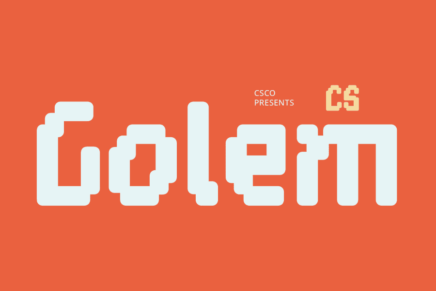 CS Golem Demo Font · 1001 Fonts