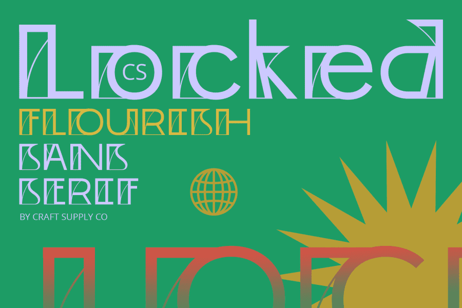 Cs Locked Demo Font 1001 Fonts