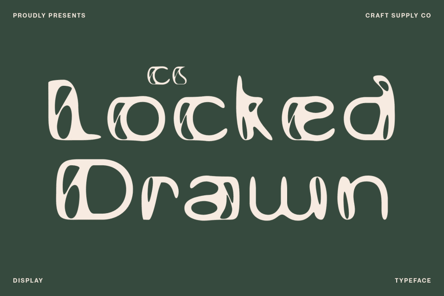 Cs Locked Drawn Demo Font 1001 Fonts