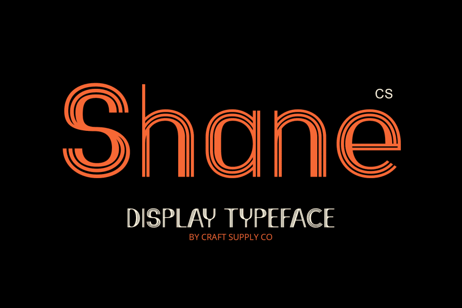 Shane Text CS Shane Demo Font · 1001 Fonts
