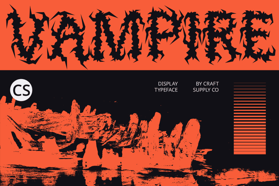 CS Vampire Demo Font · 1001 Fonts
