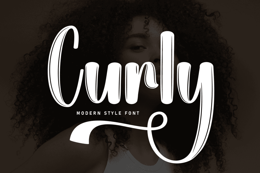 Curly Font · 1001 Fonts