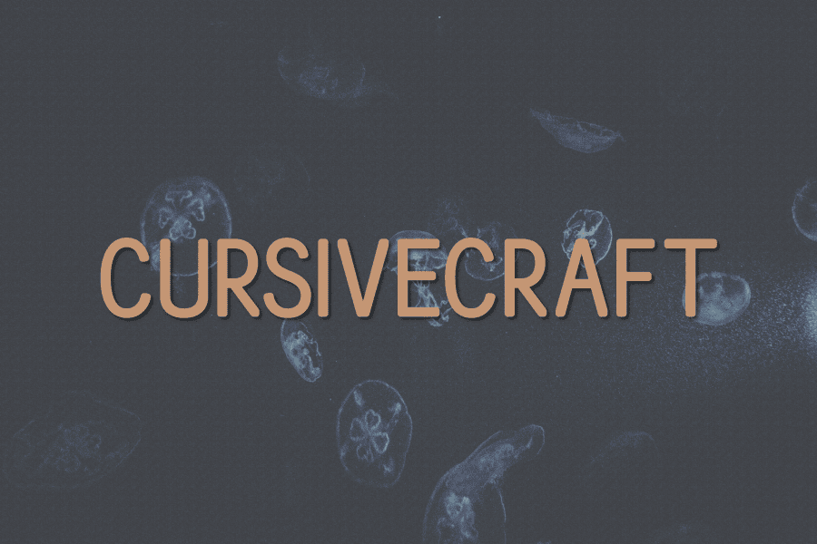 Cursivecraft Font · 1001 Fonts