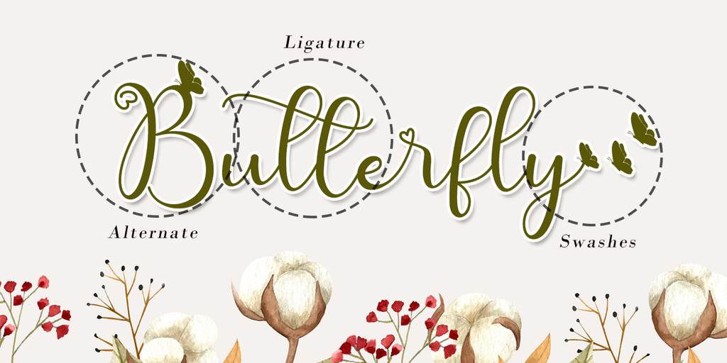 Cute Butterfly illustration 3