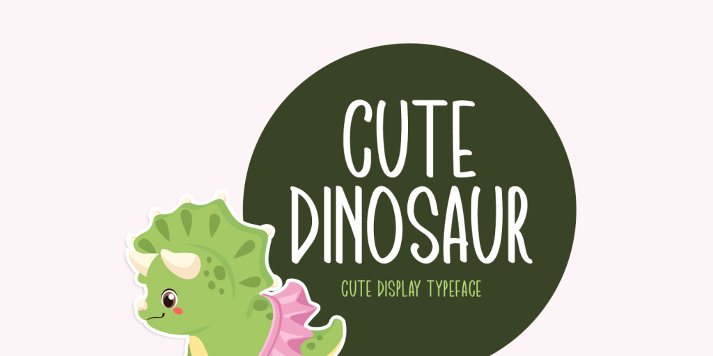 Cute Little Dinosaur Jumping Illustration Cartoon · Creative Fabrica