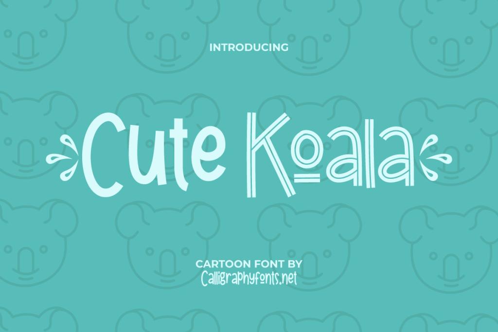 Cute Koala Demo illustration 2