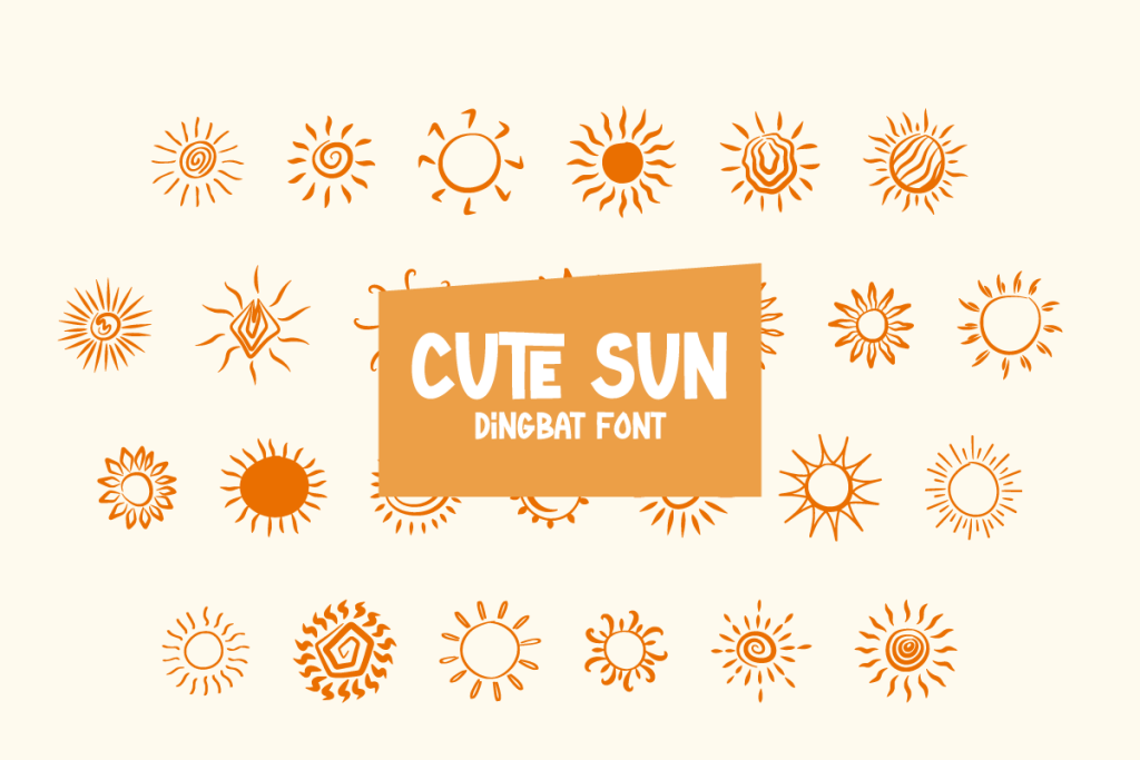 Cute Sun illustration 1