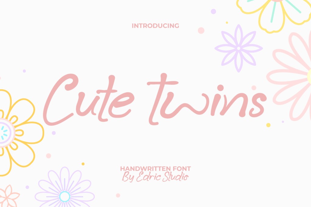 CuteTwinsDemo Font · 1001 Fonts