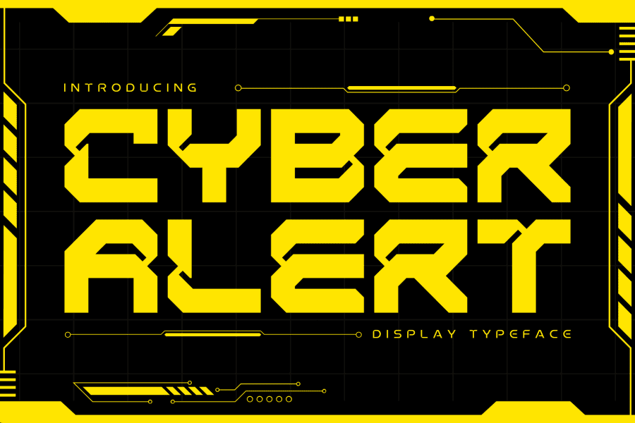 Cyber Alert Font Family · 1001 Fonts