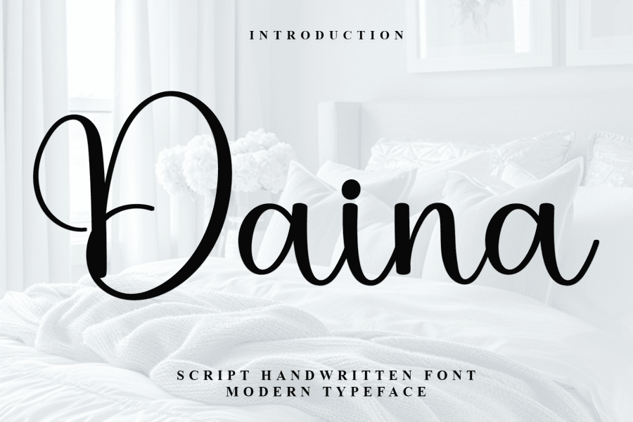 Daina Font · 1001 Fonts