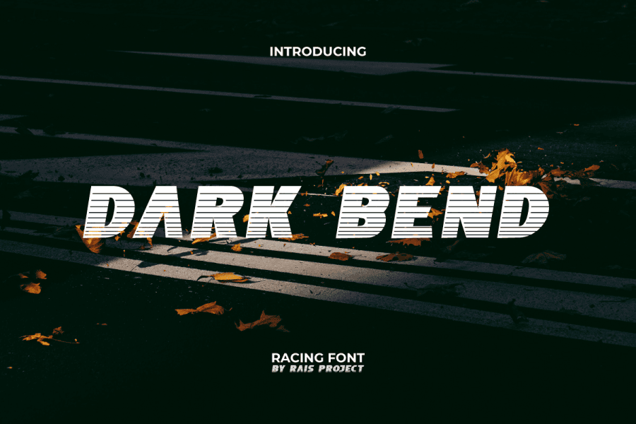 Dark Bend Demo Font · 1001 Fonts
