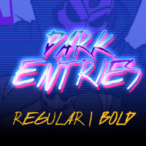 Dark Entries Font Family · 1001 Fonts