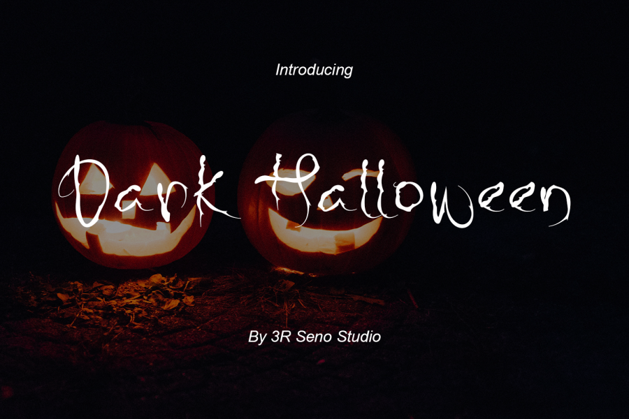 Dark Halloween Font · 1001 Fonts