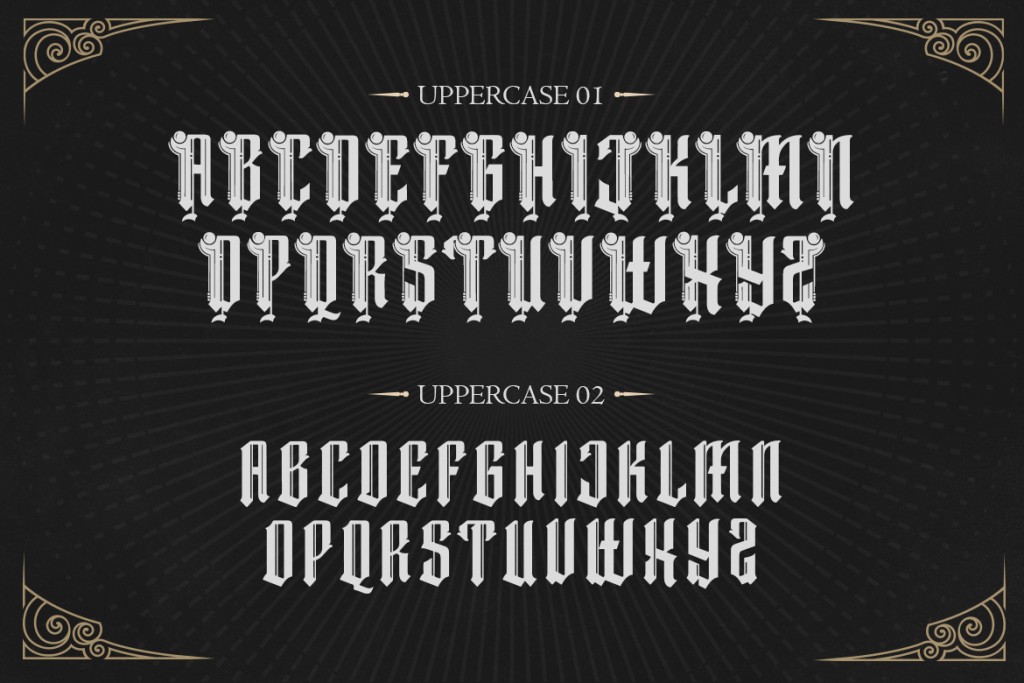 Dark Garden Font · 1001 Fonts