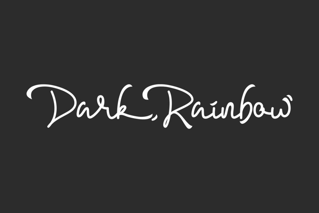 Dark Rainbow Demo illustration 2