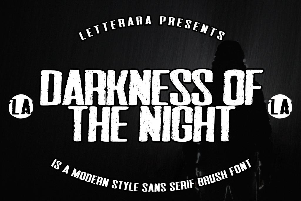 Darkness of the night illustration 2