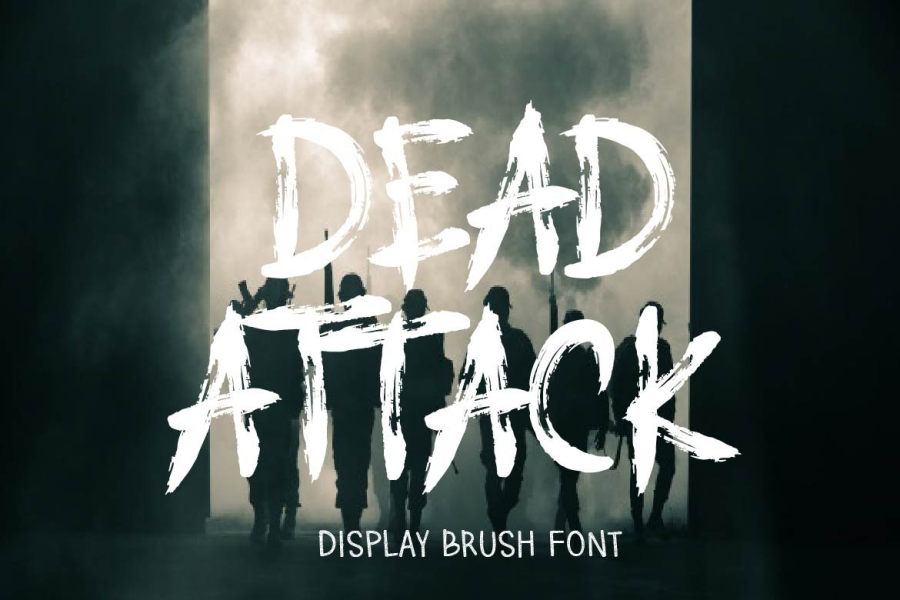 DEAD ATTACK Font · 1001 Fonts