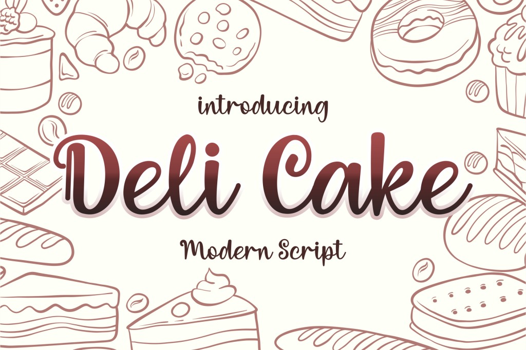 Deli Cake illustration 1