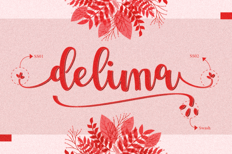 Delima Font · 1001 Fonts