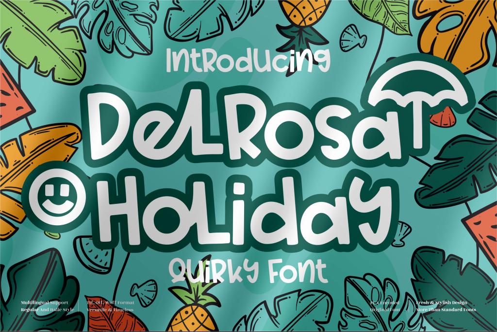 Delrosa Holiday illustration 2