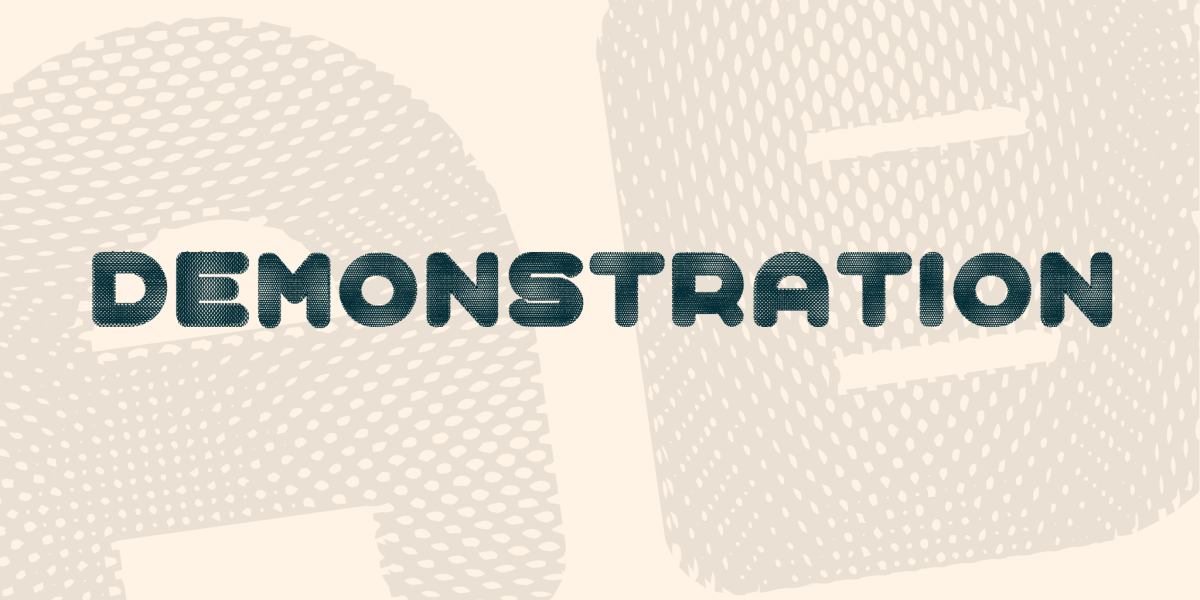 Demonstration Font · 1001 Fonts