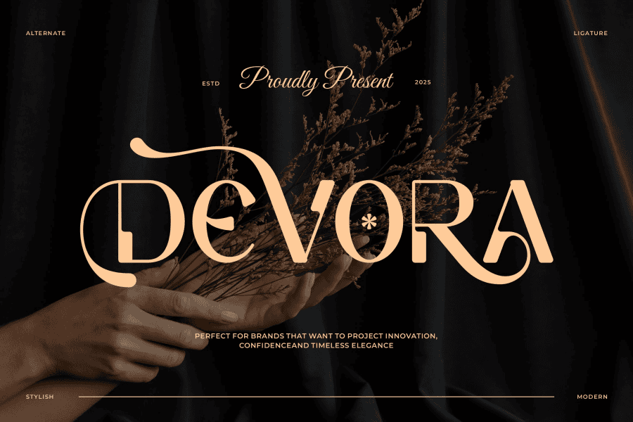 Devora Font · 1001 Fonts