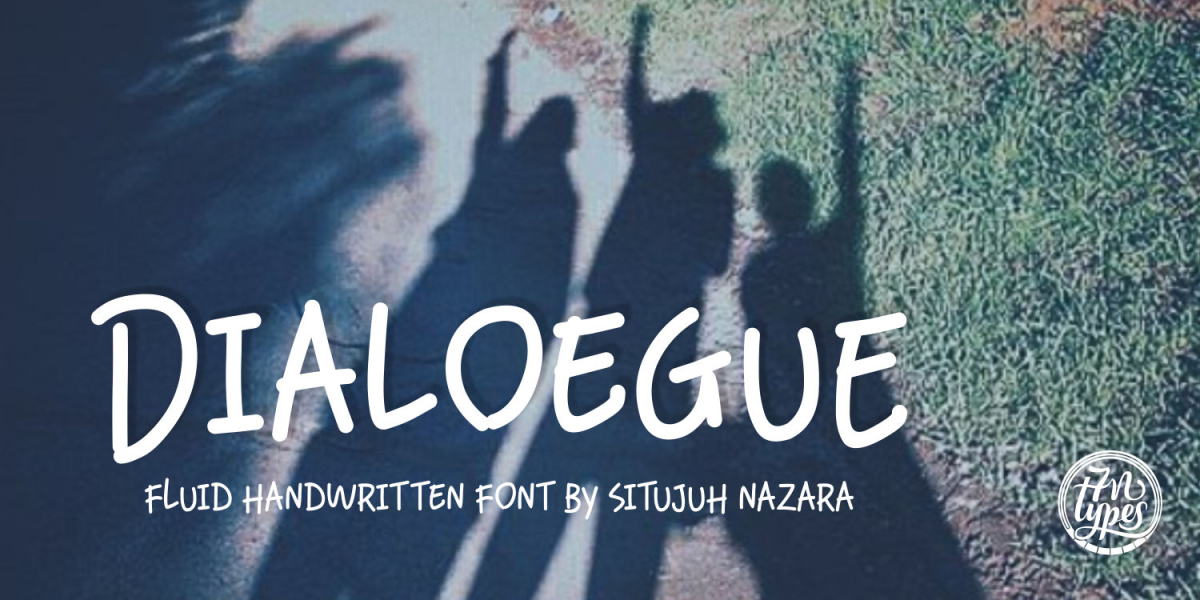 Dialoegue Font · 1001 Fonts