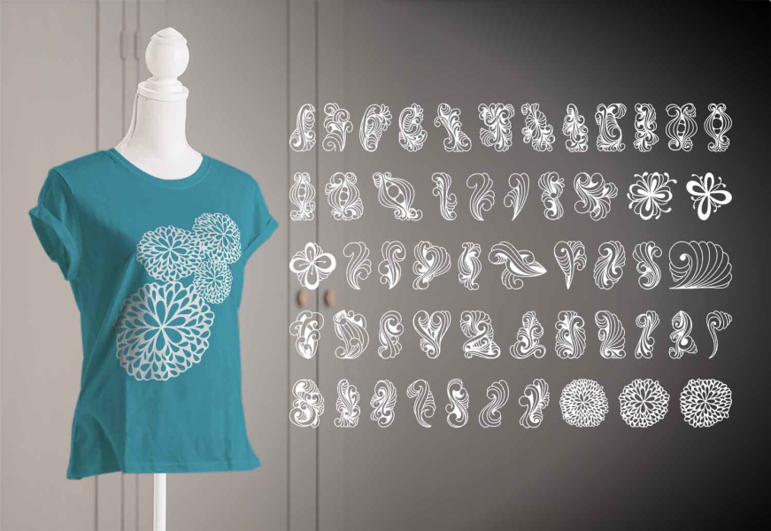 5 Free Zentangle Fonts · 1001 Fonts