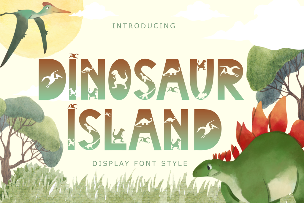 Dinosaur Island illustration 1