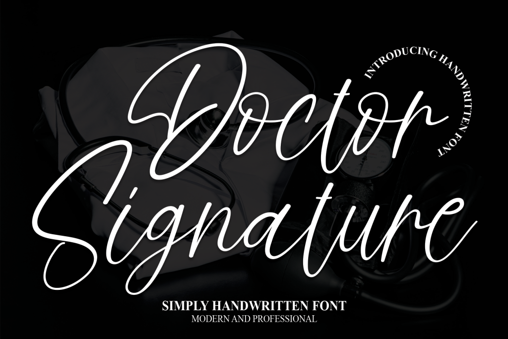Doctor Signature illustration 2