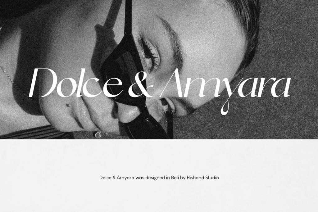 Dolce & Amyara Italic illustration 5