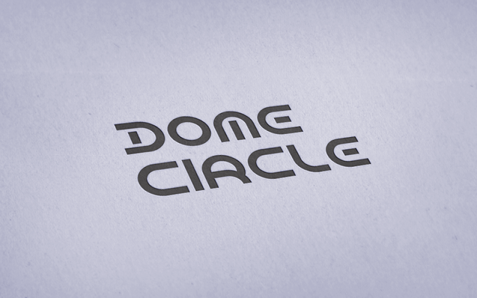 Dome Circle Font · 1001 Fonts