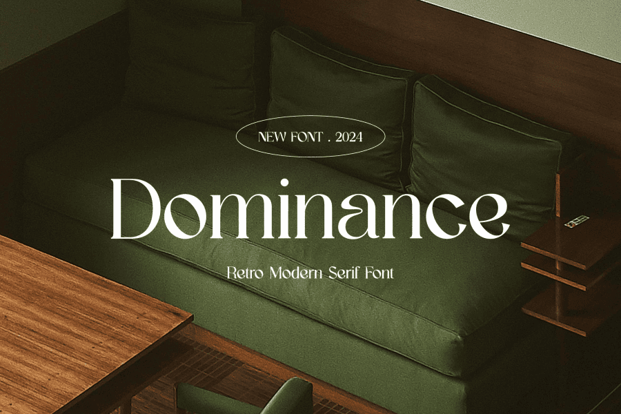 dominance Font · 1001 Fonts