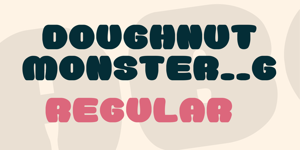 Doughnut Monster__G illustration 2