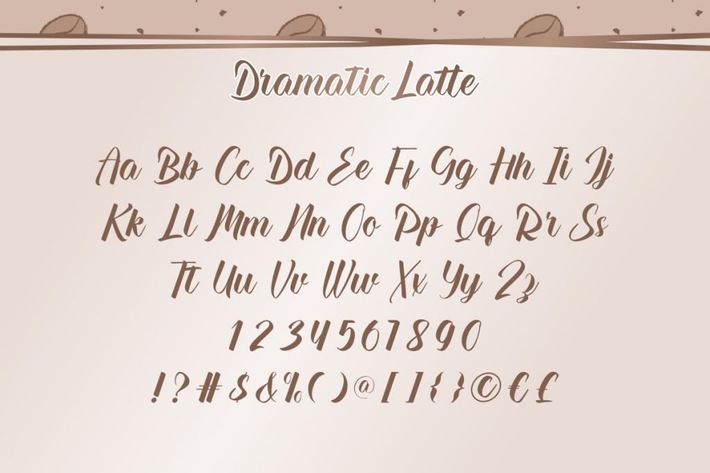 Dramatic Latte Demo illustration 5