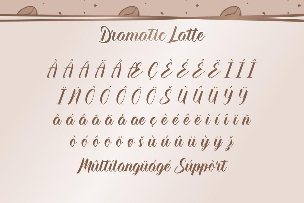 Dramatic Latte Demo illustration 7